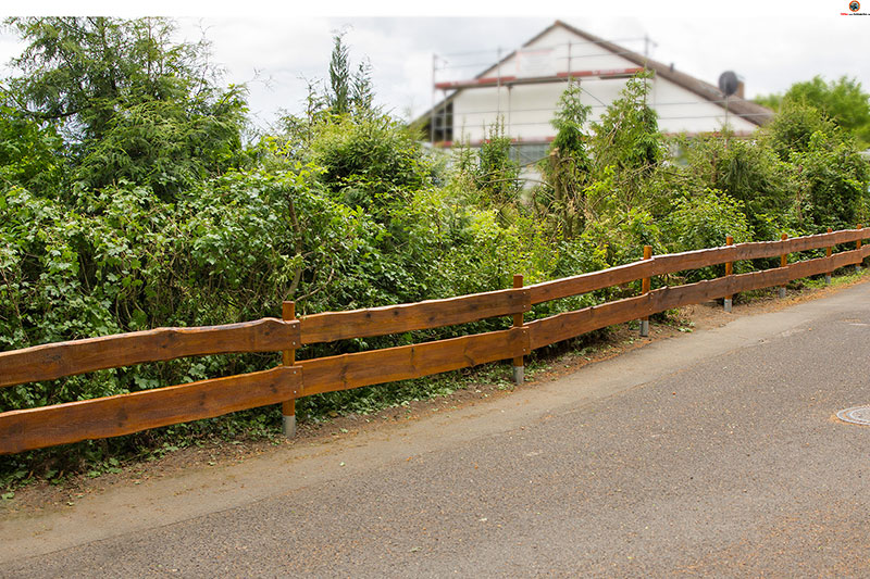 Holzzaun oder gartenzaun selber bauen der rancherzaun