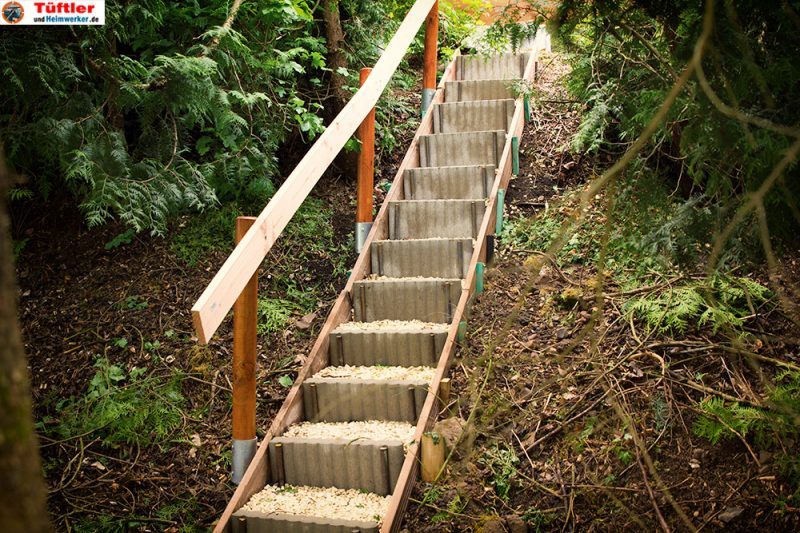 Außentreppen und Gartentreppen selber bauen - DIY
