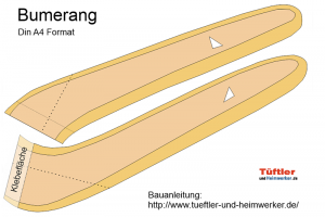 Einen Bumerang basteln