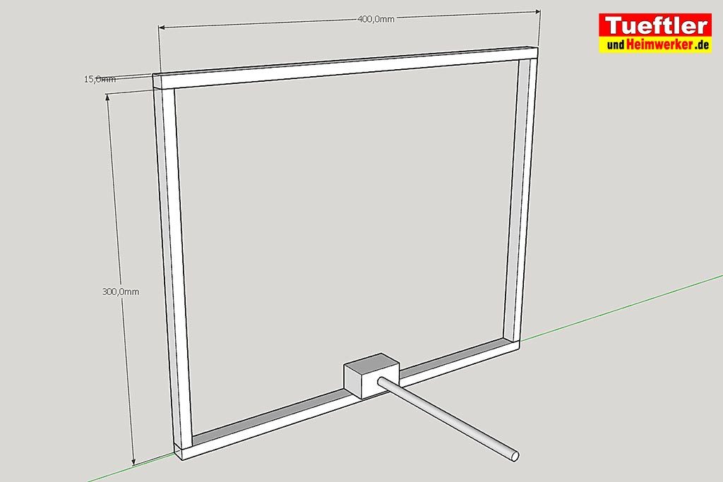 Led-Videoleuchte-Diffusor-Sketchup