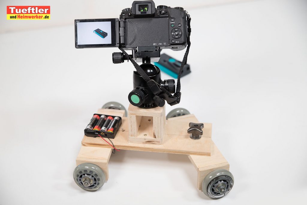 Kamera Dolly mit Motor selber bauen