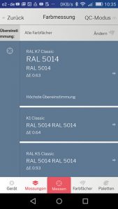 ColorReader-App-RAL5014