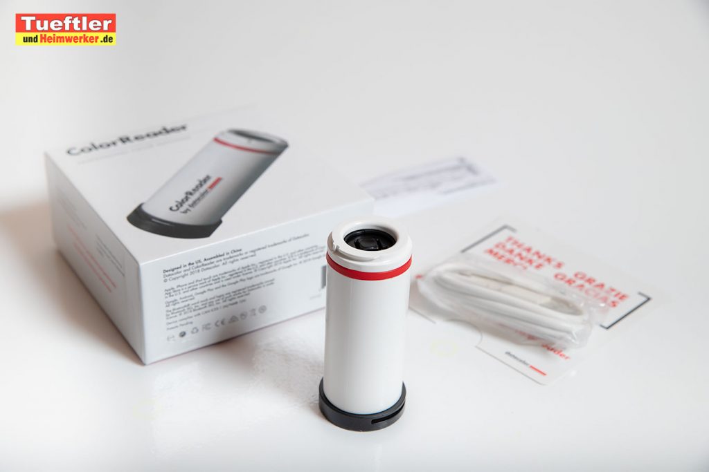 ColorReader-Test-Lieferumfang