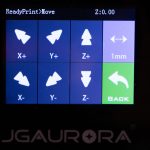 JGAURORA-A5-3D-Drucker-Test-Display-Move