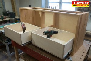Vollauszug DIY-Katzen-Toiletten-Schrank