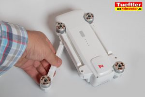 Drohne-Test-FIMI-X8-SE-Drohne-Arme-ausklappen