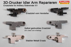 Artillery-Sidewinder-X1-Idler-arm-gebrochen-Reparieren-Ersatzteile