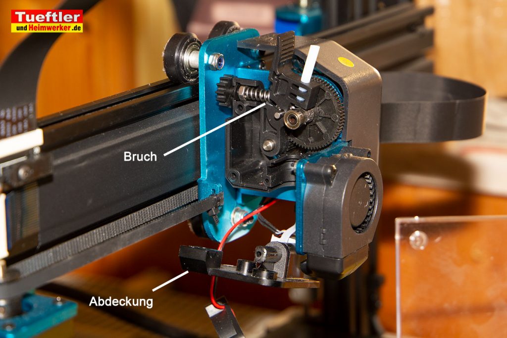 Artillery SidewinderX1 Gebrochener Idler Arm reparieren und verbessern