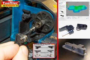 Artillery-Sidewinder-X1 Idler Arm Reperatur Tutorial