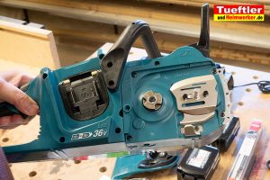 Makita-DUC353PT2-Test-DUC353Z-Kettenmontage-1