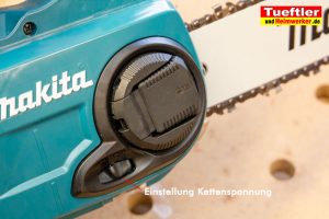 Makita-DUC353PT2-Test-DUC353Z-Kettenspannung