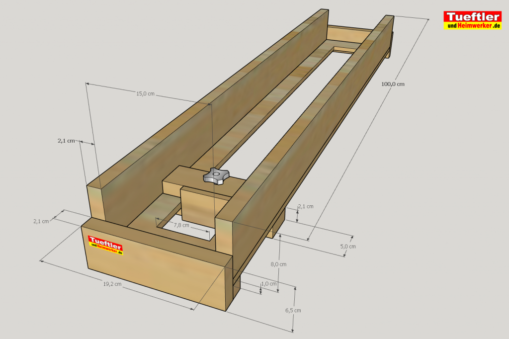 Planfaesen-Abrichten-Oberfraese-DIY-Sketchup-Zeichnung-1