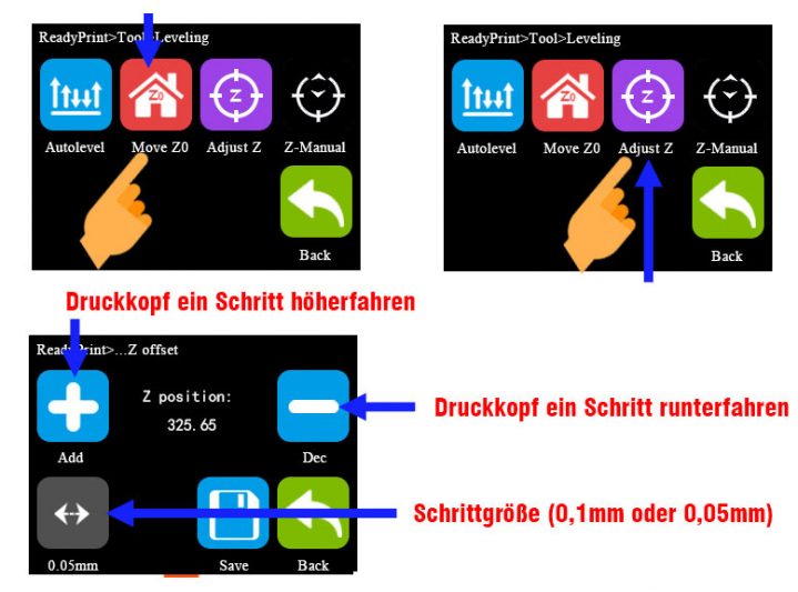 Flsun-Q5-Delta-3D-Drucker-Tutorial-Aufbau-Autolevel-starten-2