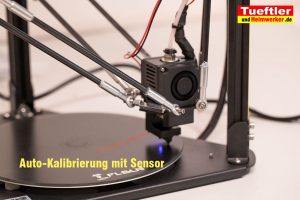 Flsun-Q5-Delta-3D-Drucker-Tutorial-Aufbau-Autolevel-starten-3