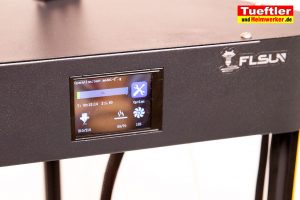Flsun-Q5-Delta-3D-Drucker-Tutorial-Erste-Druck-Display