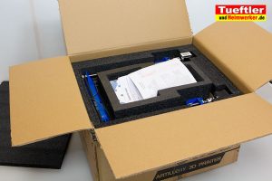 Artillery-Genius-Test-3D-Drucker-Auspacken