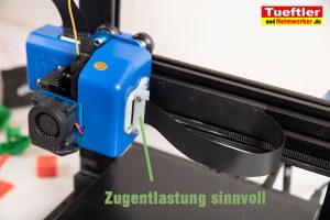 Artillery-Genius-Test-3D-Drucker-Eigenbau-Zugentlastung