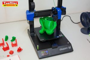 Artillery-Genius-Test-3D-Drucker-PETG-grosser-hohler-Frosch