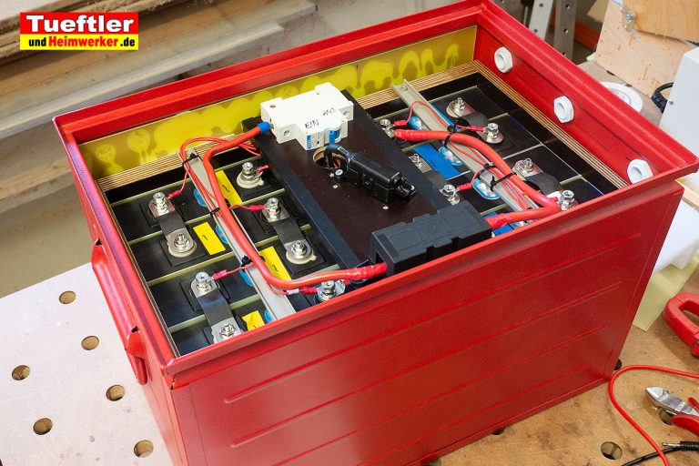 Lithium Eisenphosphat SolarSpeicher mit 5000 Wh selber bauen DIY