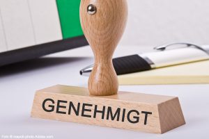 Genehmigt-Genehmigung-beantragen