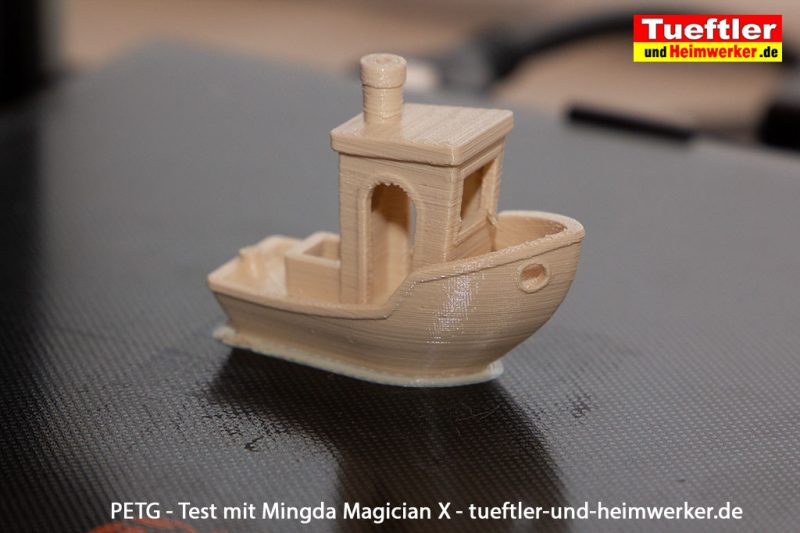 Mingda-Magician-X-PETG-Druck-Test-3DBenchy-Test-2