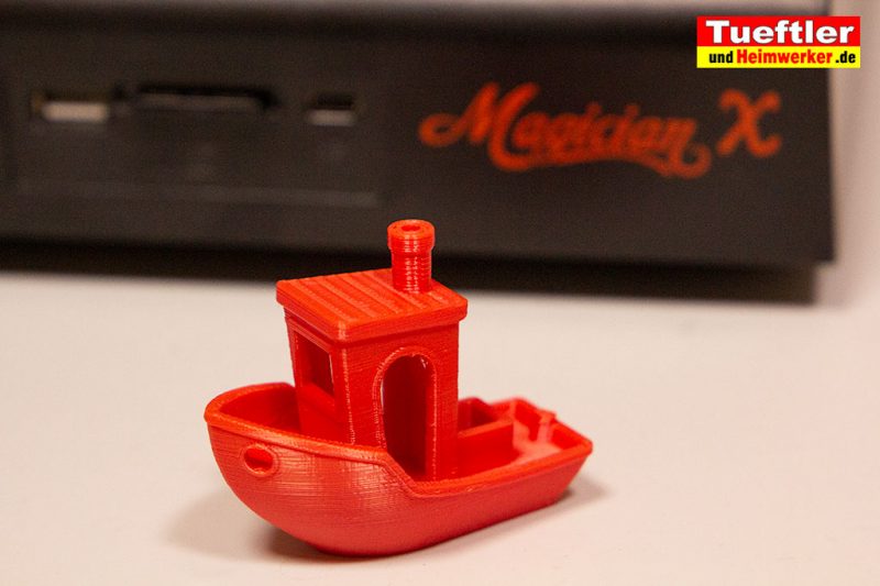 Mingda-Magician-X-PLA-Druck-Test-3DBenchy