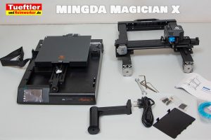 Mingda-Magician-X-Test-3D-Drucker-Lieferumfang