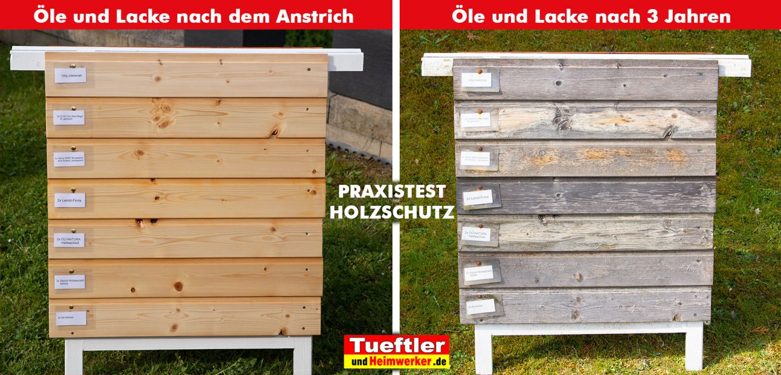 Holzschutz Ol Ausen Test