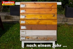 Holzschutz-Vergleich-Lasuren-Oele-nach-1-Jahr