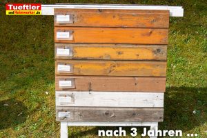 Holzschutz-Vergleich-Lasuren-Oele-nach-3-Jahren