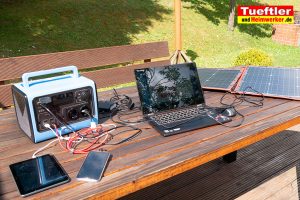Powerstation-Test-Bluetti-EB55-Notebook-Solarpanel-2