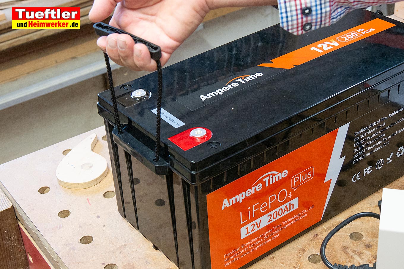 LiFePO4 Akku Ampere Time 12V/200Ah PLUS-Version im Test