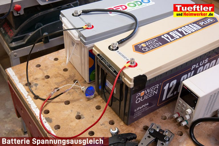 Unterschiedliche LiFePO4 Akkus parallel oder in Reihe schalten?
