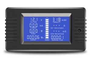 Amperemeter, Wattmeter, Voltmeter, Kapazitätsmessgerät