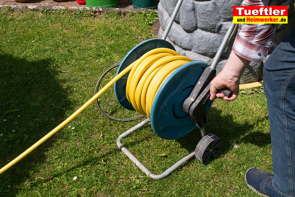 Produktbild von SCHLAUCHTROMMEL GARTENSCHLAUCH MOBILE Wasserschlauchtrommel Schlauchbox Juskys® 275832072245
