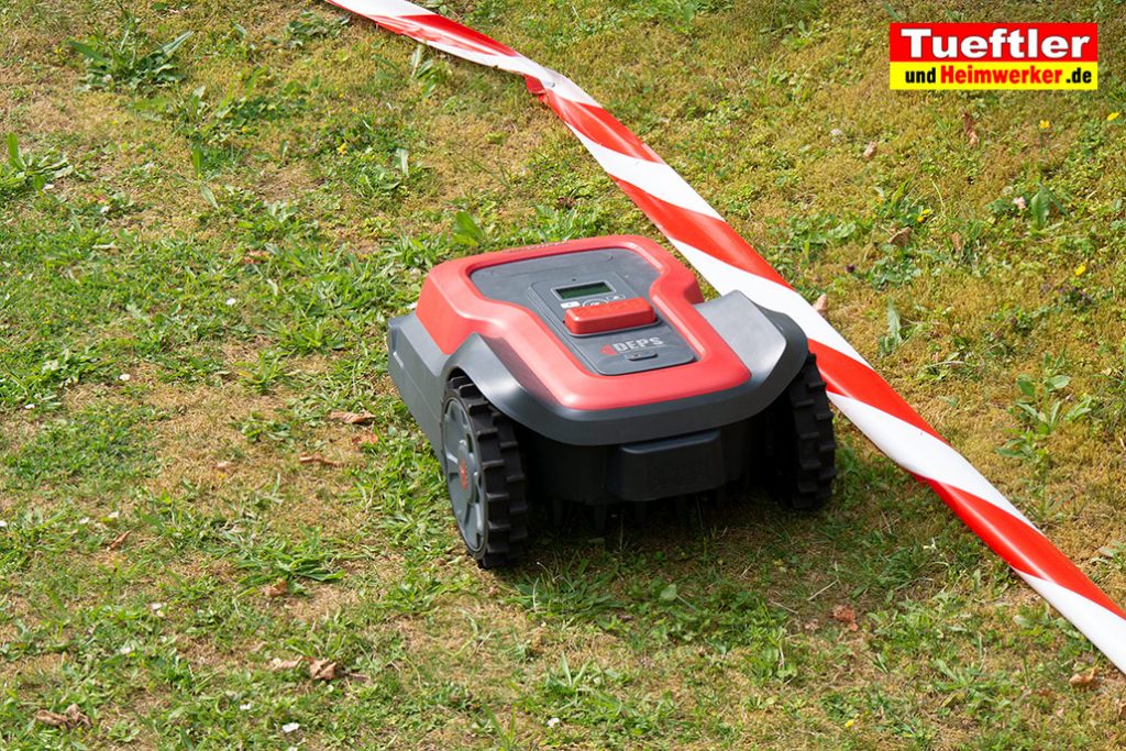 Roboup Test Rasenmähroboter ohne Begrenzungsdraht und mit KI