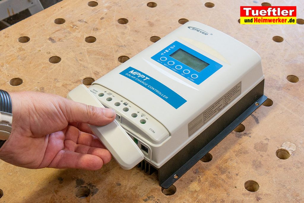 MPPT Laderegler 10A Wasserdicht - Solarladeregler Mit Digital Display