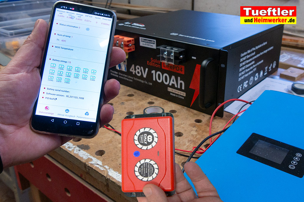 LiTimeRackAkkuZusatzBalancerTest2 TueftlerundHeimwerker.de