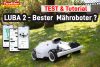 Luba 2 Test und Tutorial – Bärenstarker Mähroboter überzeugt ohne Begrenzungsdraht