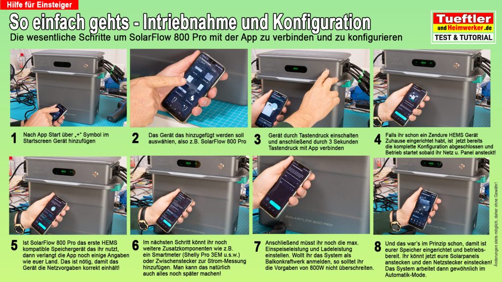 Schritt fuer Schritt Anleitung zum SolarFlow 800 Pro