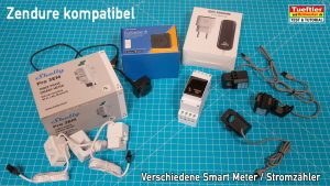 Zendure kompatible Smart-Meter und Strom-Zaehler fuer Nulleinspeisung
