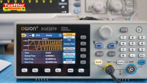 Funktionsgenerator Sweep-Funktion