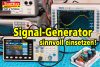 Funktionsgenerator Owon DGE2070 – Test und Tutorial für Einsteiger