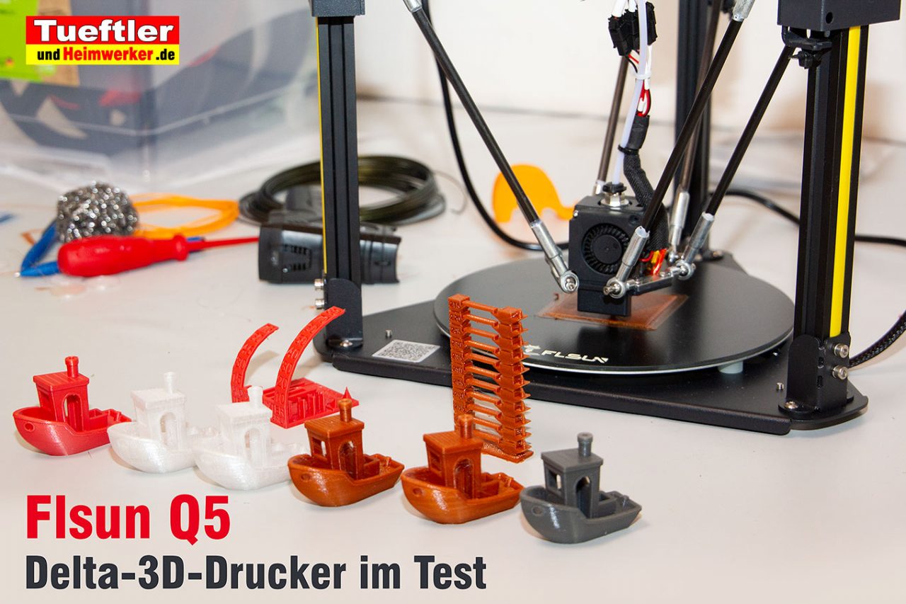 Flsun-Q5-Delta-3D-Drucker-Test-Vergleich-Titel