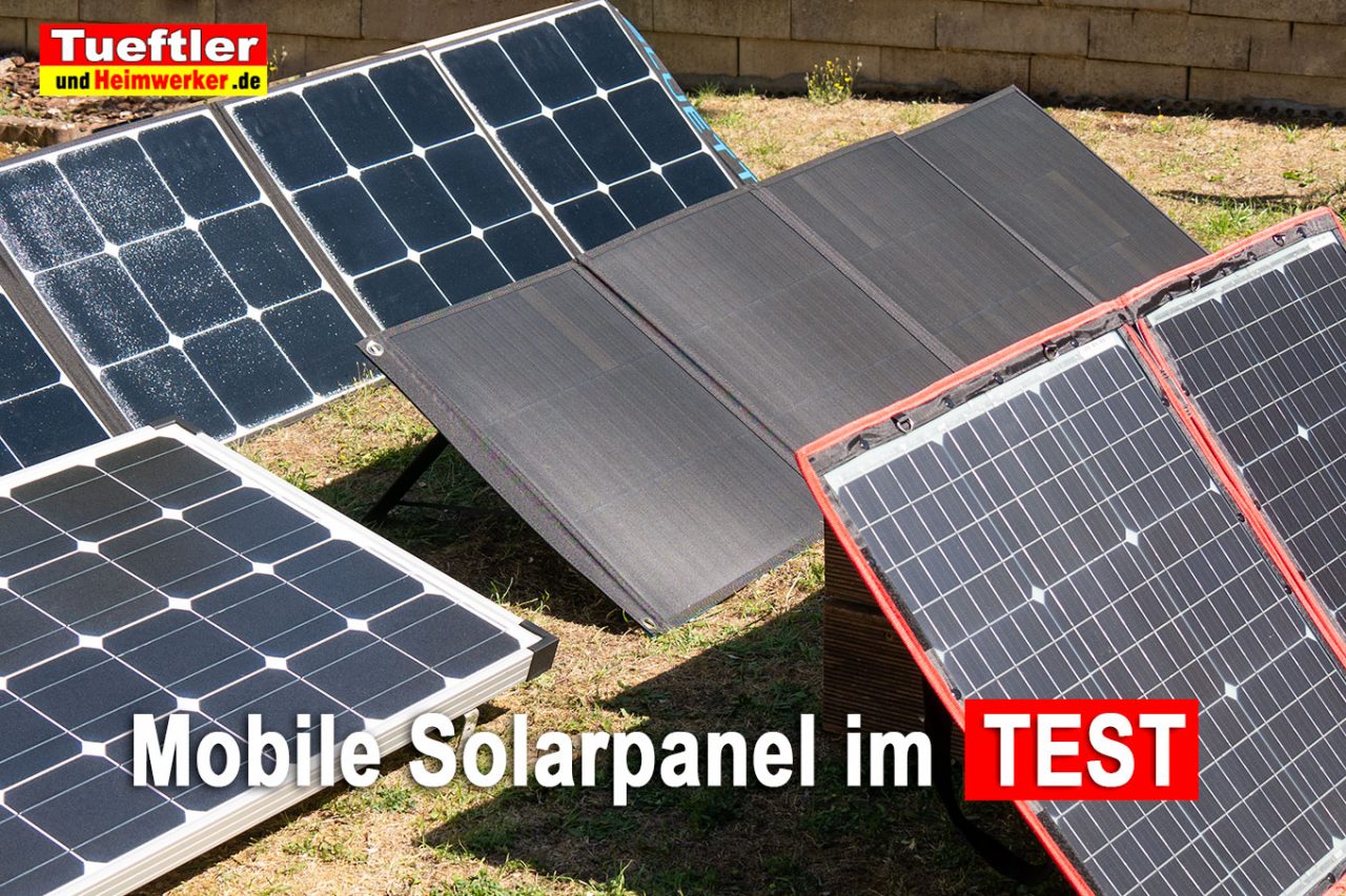 Faltbare Solarpanel im Test und Vergleich